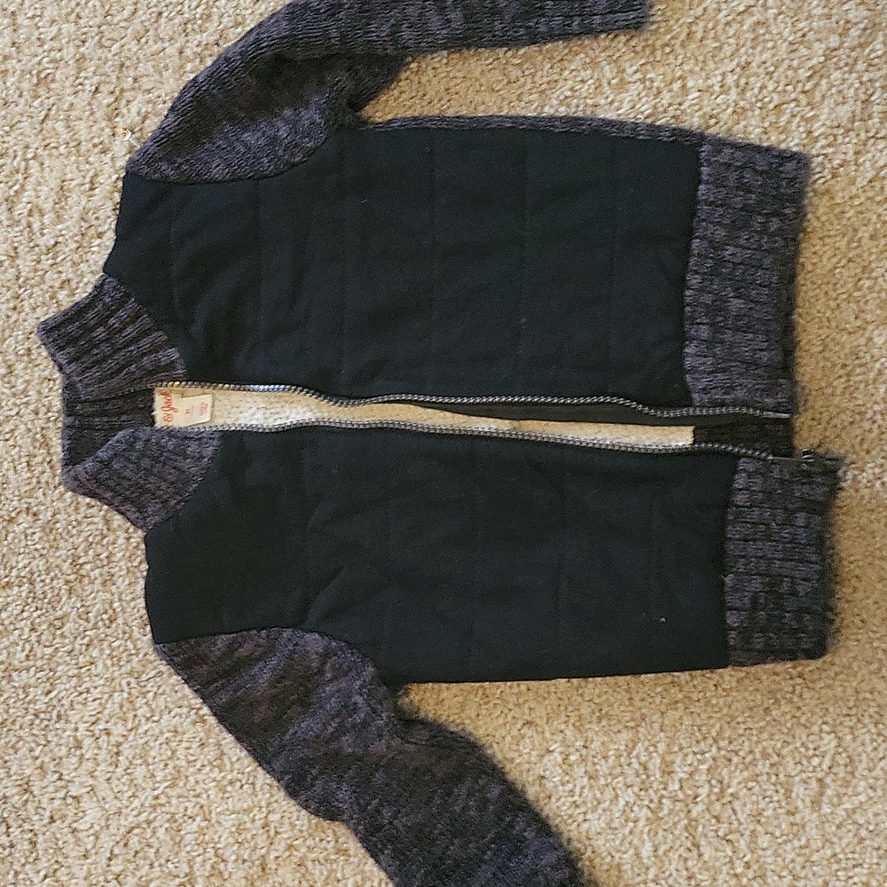 Sherpa lined jacket